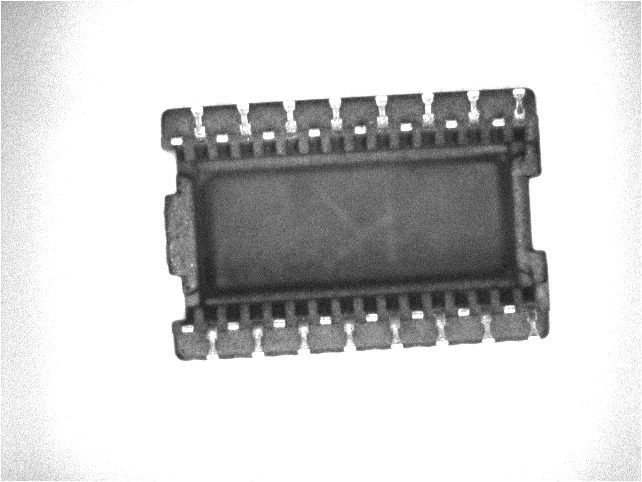 引腳樣件電子元器件外觀采用機器視覺檢測方案