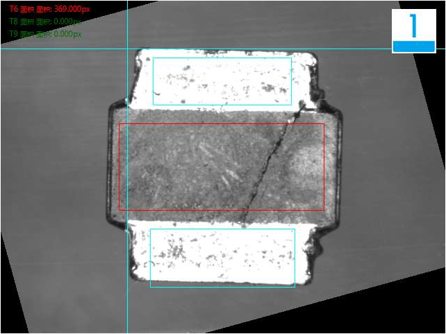 CD電感電子元器件采用自動化檢測設備檢測外觀方案