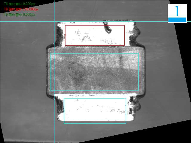 CD電感電子元器件采用自動化檢測設備檢測外觀方案